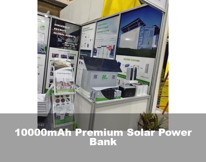 10000mAh Premium Solar Power Bank