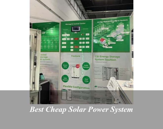 Best Cheap Solar Power System