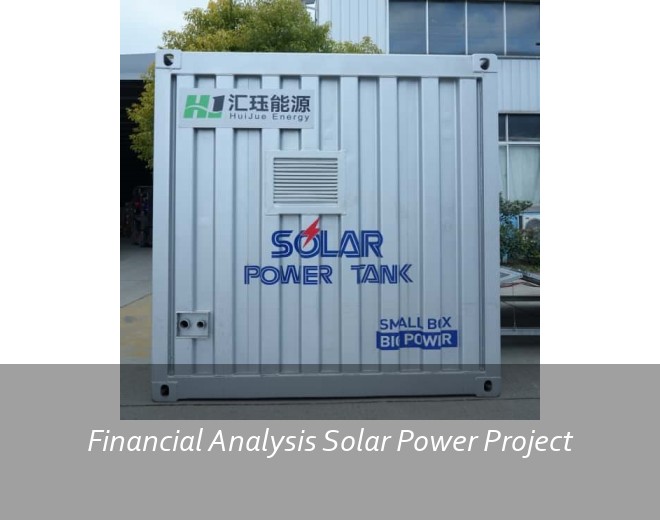 Financial Analysis Solar Power Project