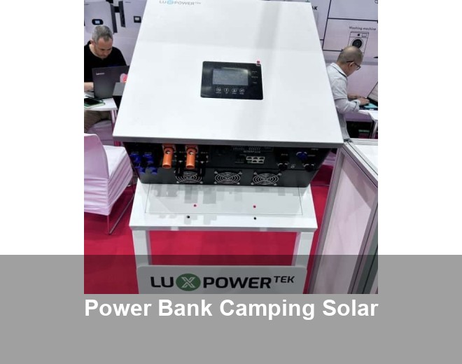 Power Bank Camping Solar