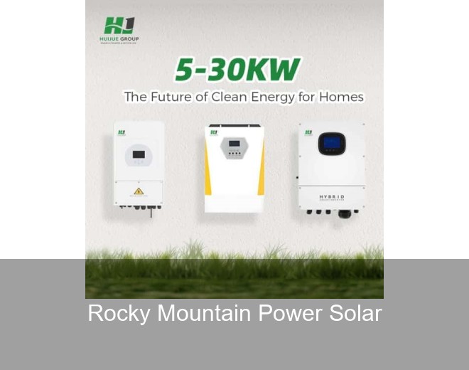 Rocky Mountain Power Solar